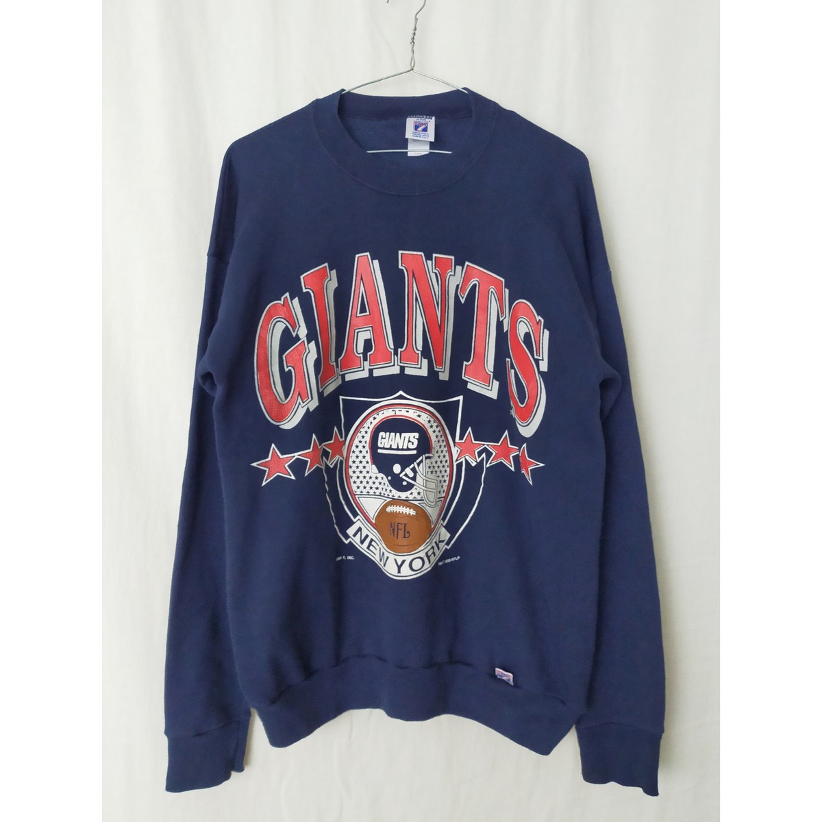 スウェット USA製 New York Giantsトレーナー 7LOGOタグ 90年代 | 古着 