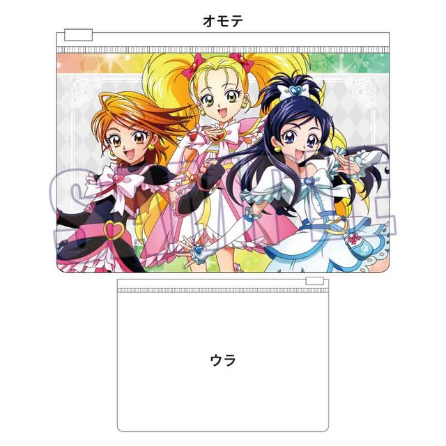 ふたりはプリキュアMax Heart フラットポーチ A Action ver.