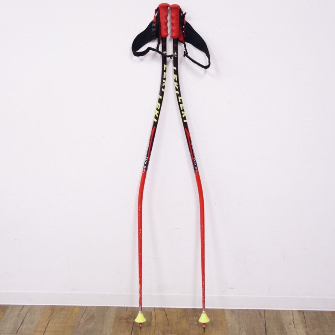 レキ LEKI 127cm HTS 6.5 SERIES レーシング スキー ストック ポール 