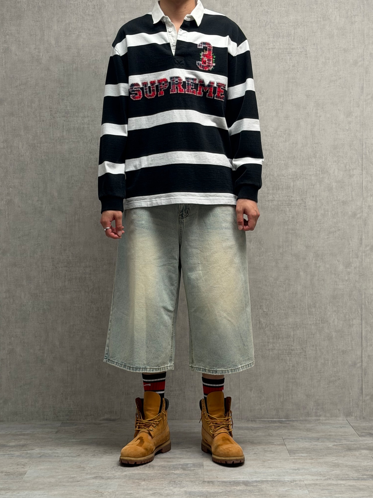 Cloud Fade Loose Jorts