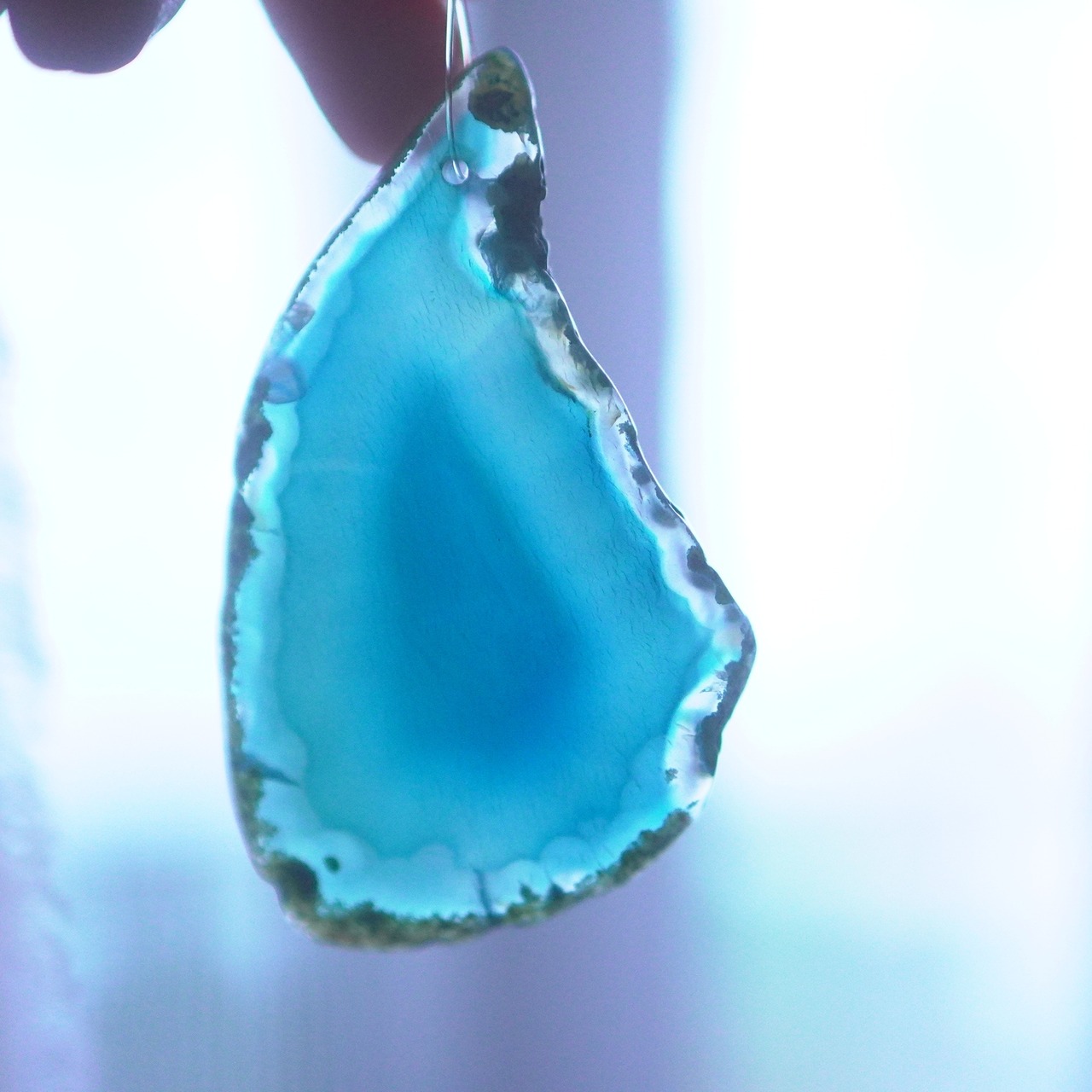 Cenote 02 - アゲートヒーリングチャイム / Agate Sun Catcher Wind Chime 192