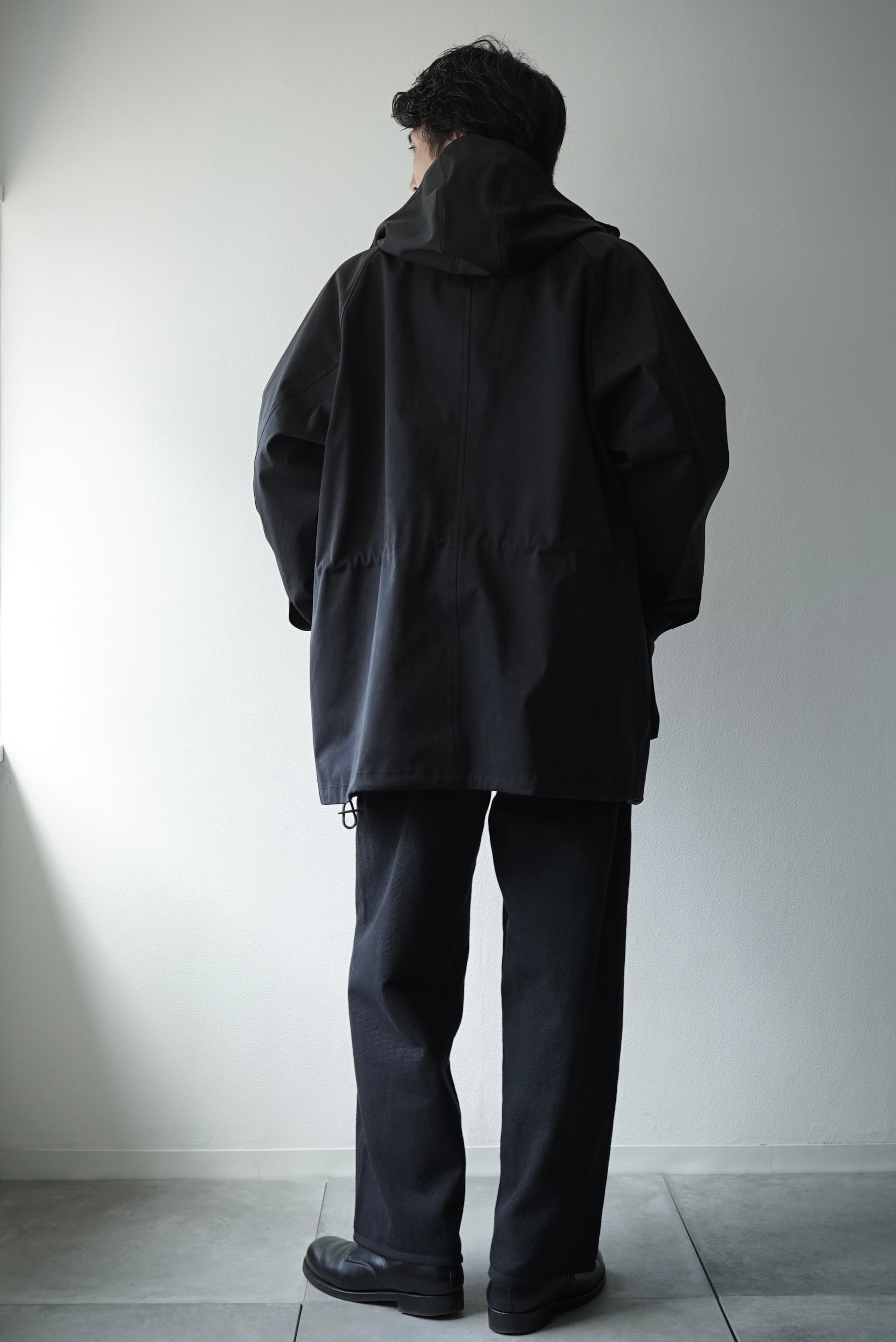SAMPLE】HighDensity Milicloth / Mountain Parka (BLACK) | C O L I N A