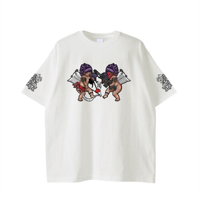AngelDevil T-shirt(エンジェルデビル ティーシャツ)【Gray】 | Toi3