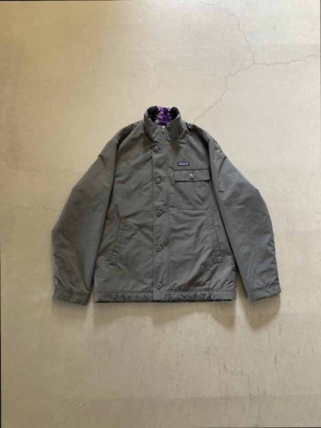 グレーS：patagonia パタゴニア ナイロン フリース ジャケット 