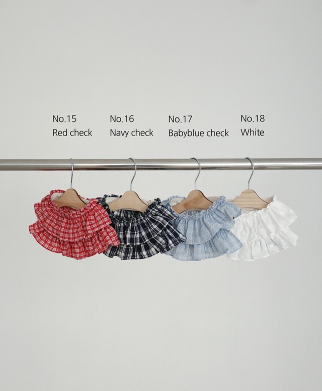 〈予約アイテム〉OHDIBS / capeness no. 17 Baby blue check