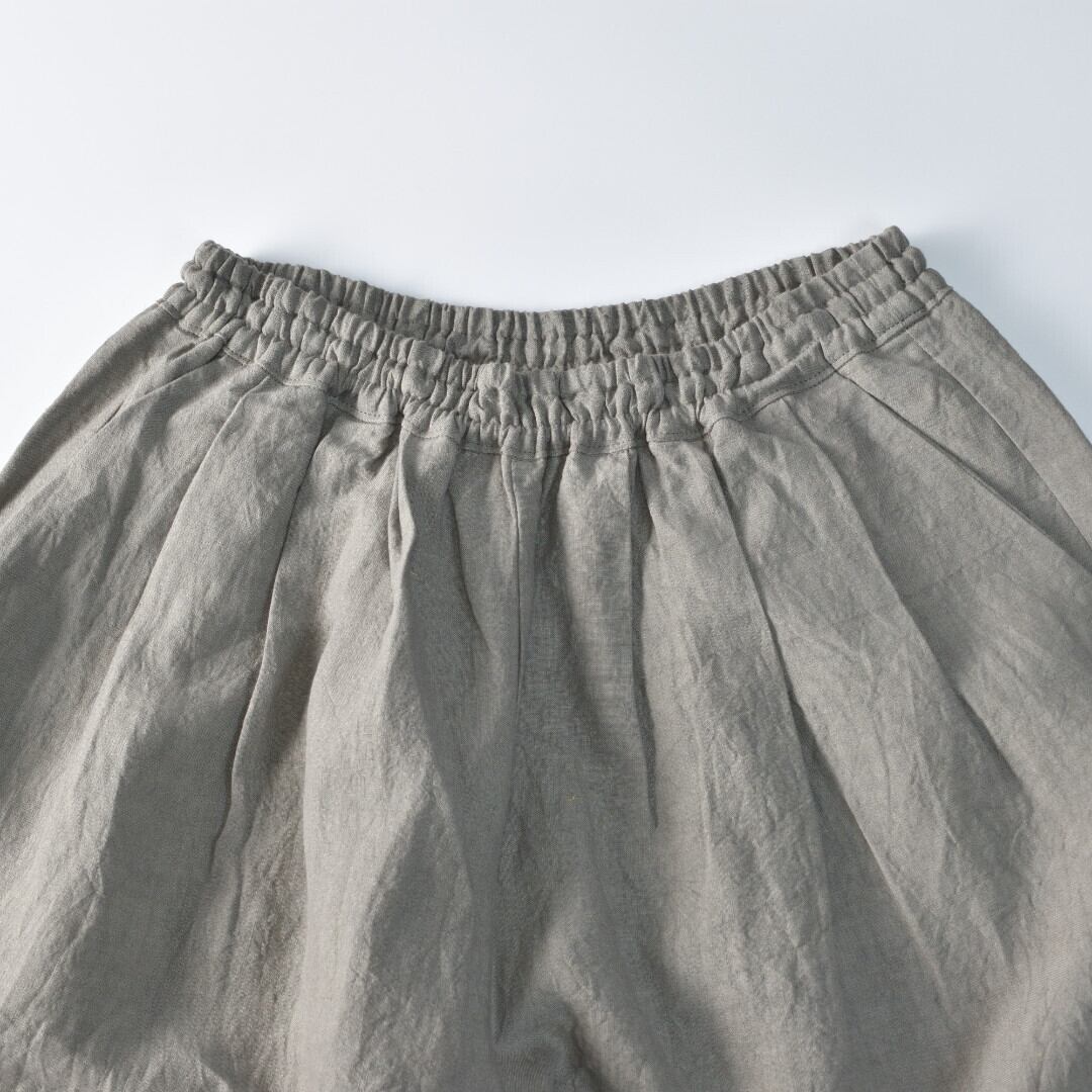 LinenYa リネンや リネンワイドキュロットパンツ 色々なコーデで楽しんでいただきたいキュロットパンツです。【送料無料】