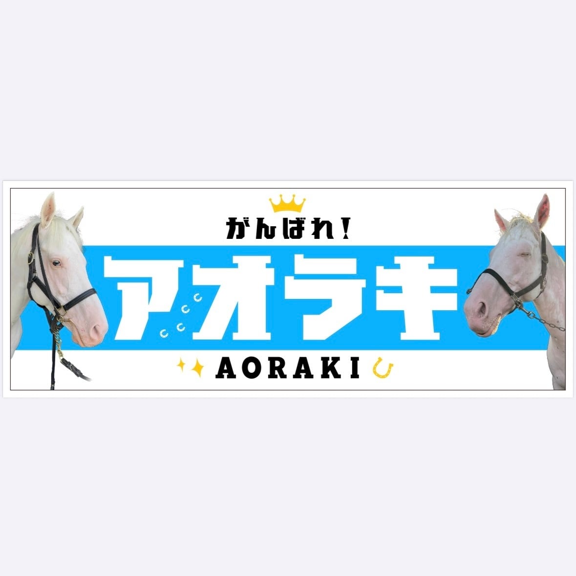 アオラキ(特製フェイスタオル)