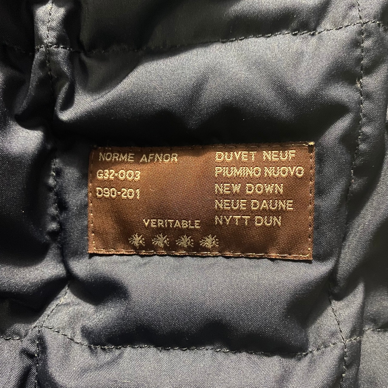 vintage MONCLER fade color m-65type down jacket