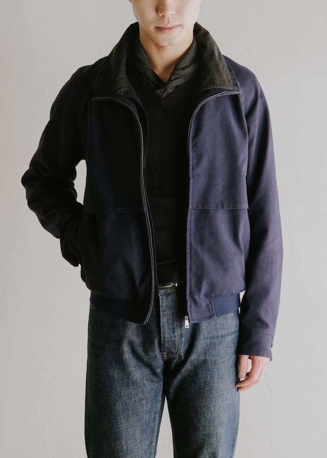 JIL SANDER 2013 collar layered zip blouson