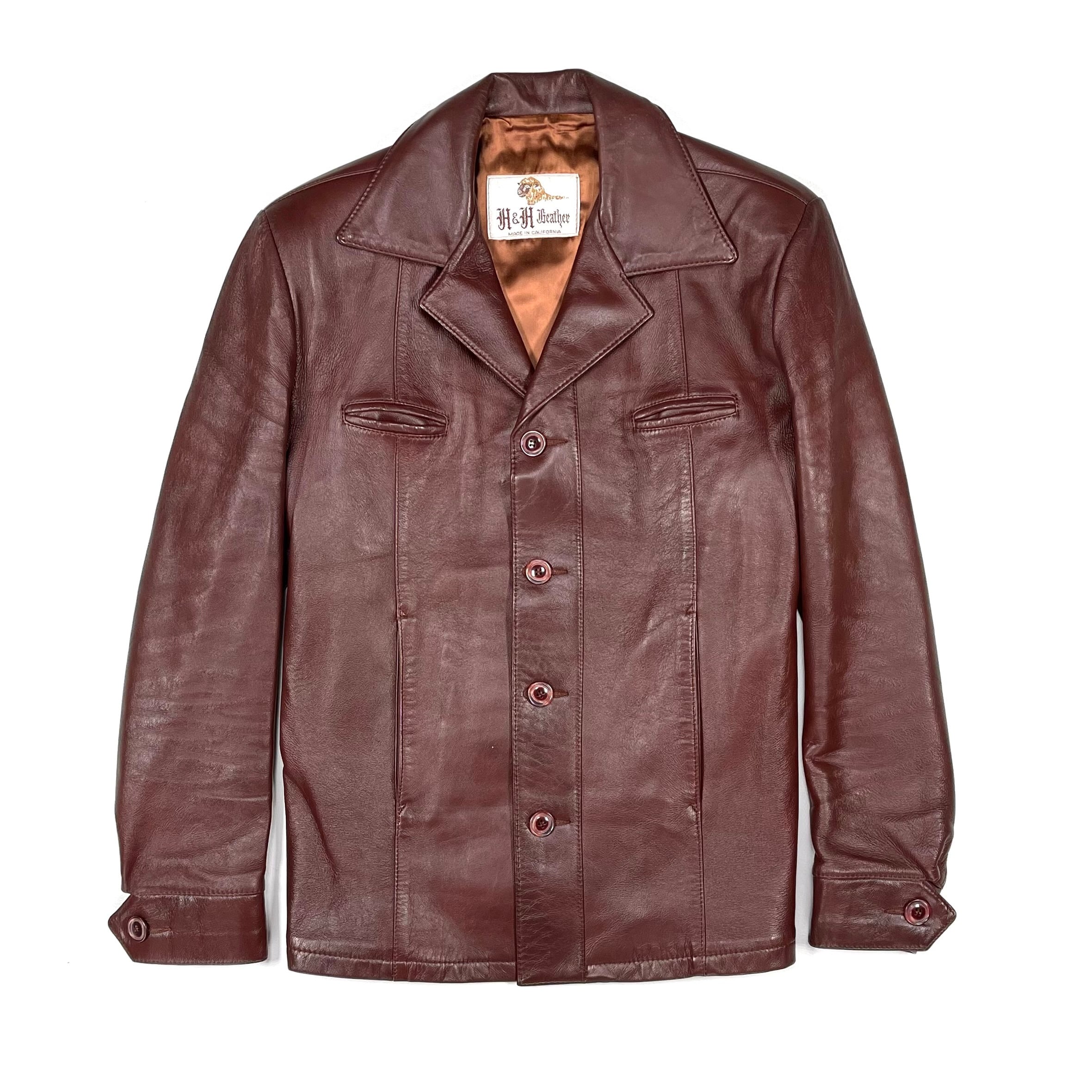 名品 フランス ビンテージ レザー コルビジェ ジャケット L〜XL