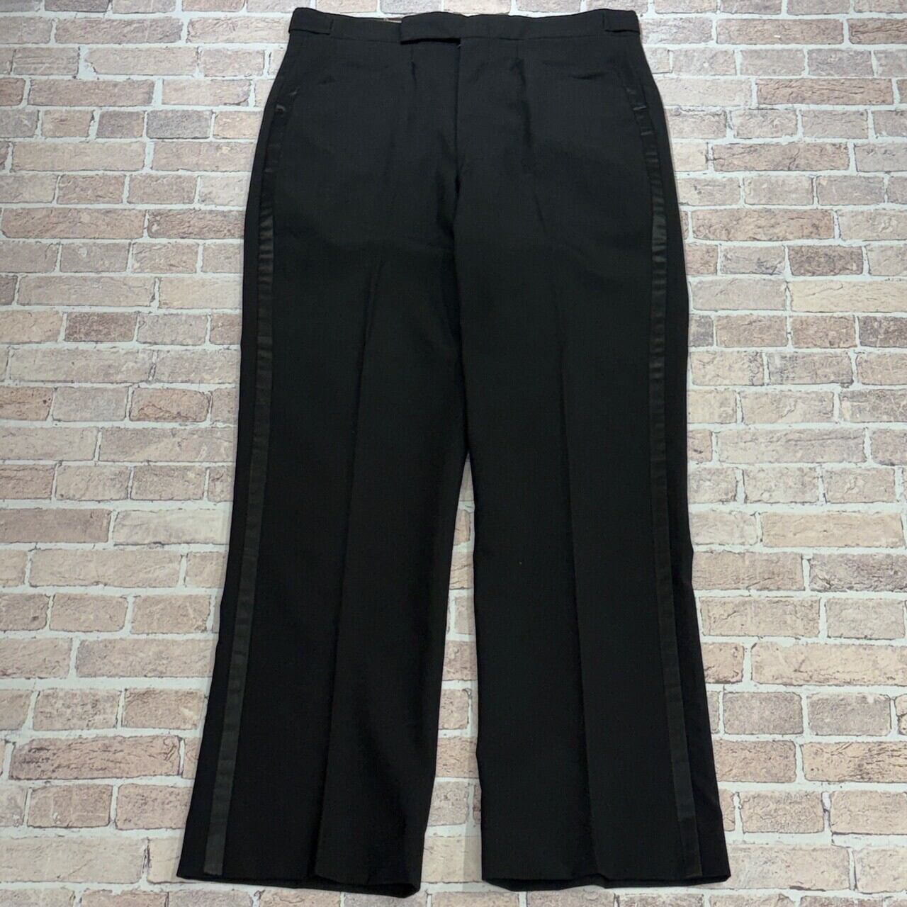 Ⓚ1950s~60s SIDE LINE SLACKS BLACK | safarionline