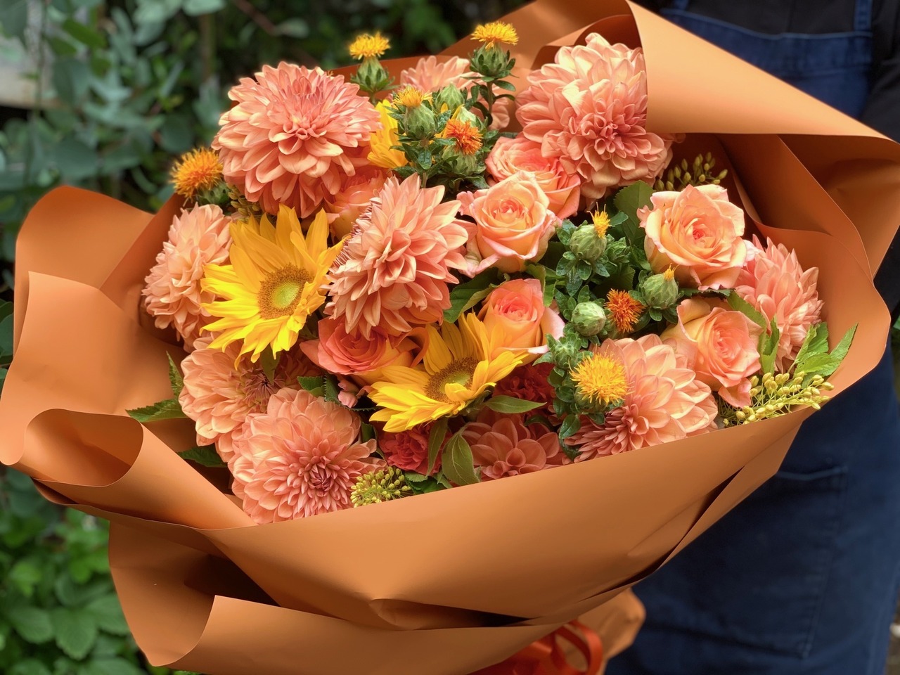 【 オーダーメイド 】季節の生花ブーケ  XLサイズ