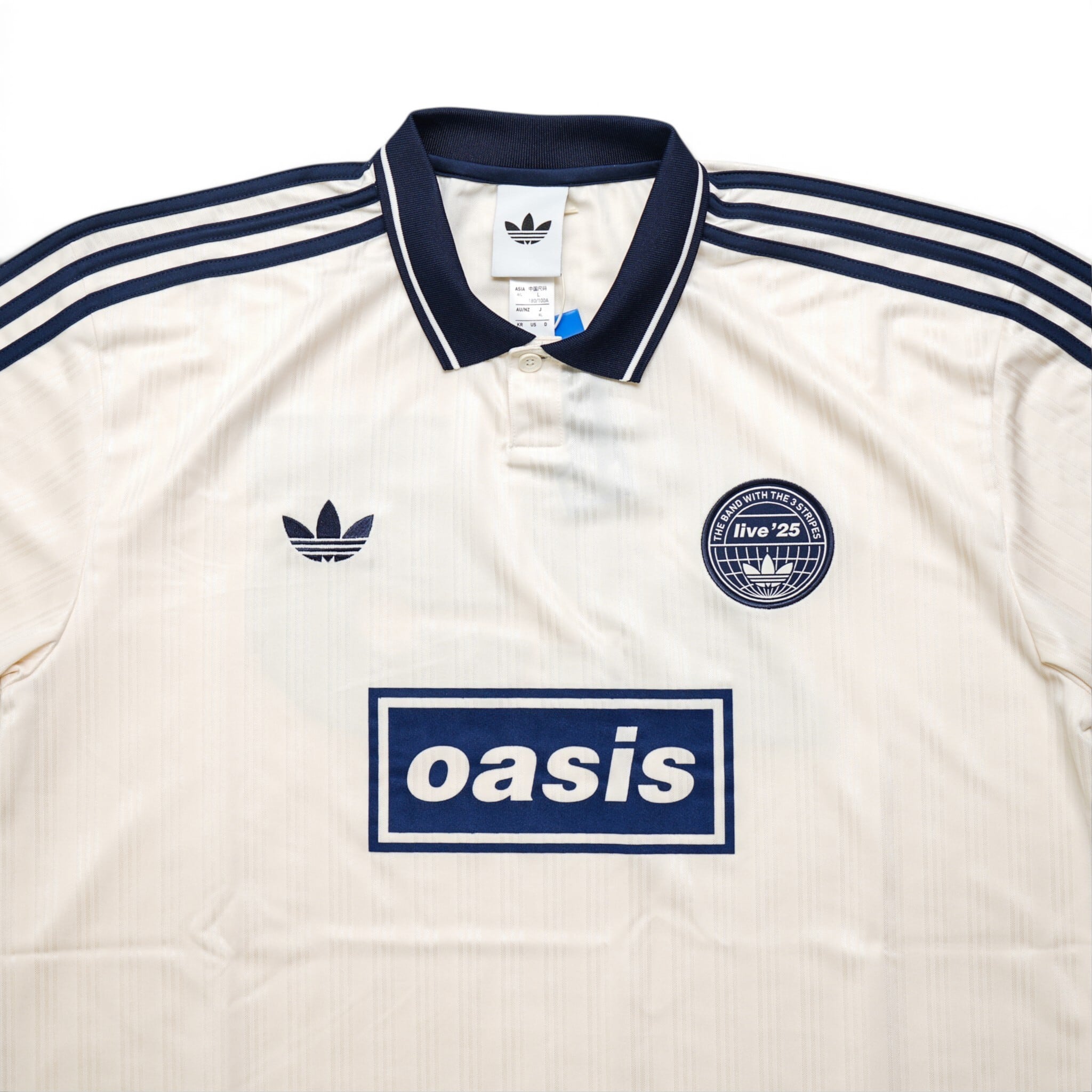 OASIS オアシス adidas アディダス サッカージャージ ユニフォーム