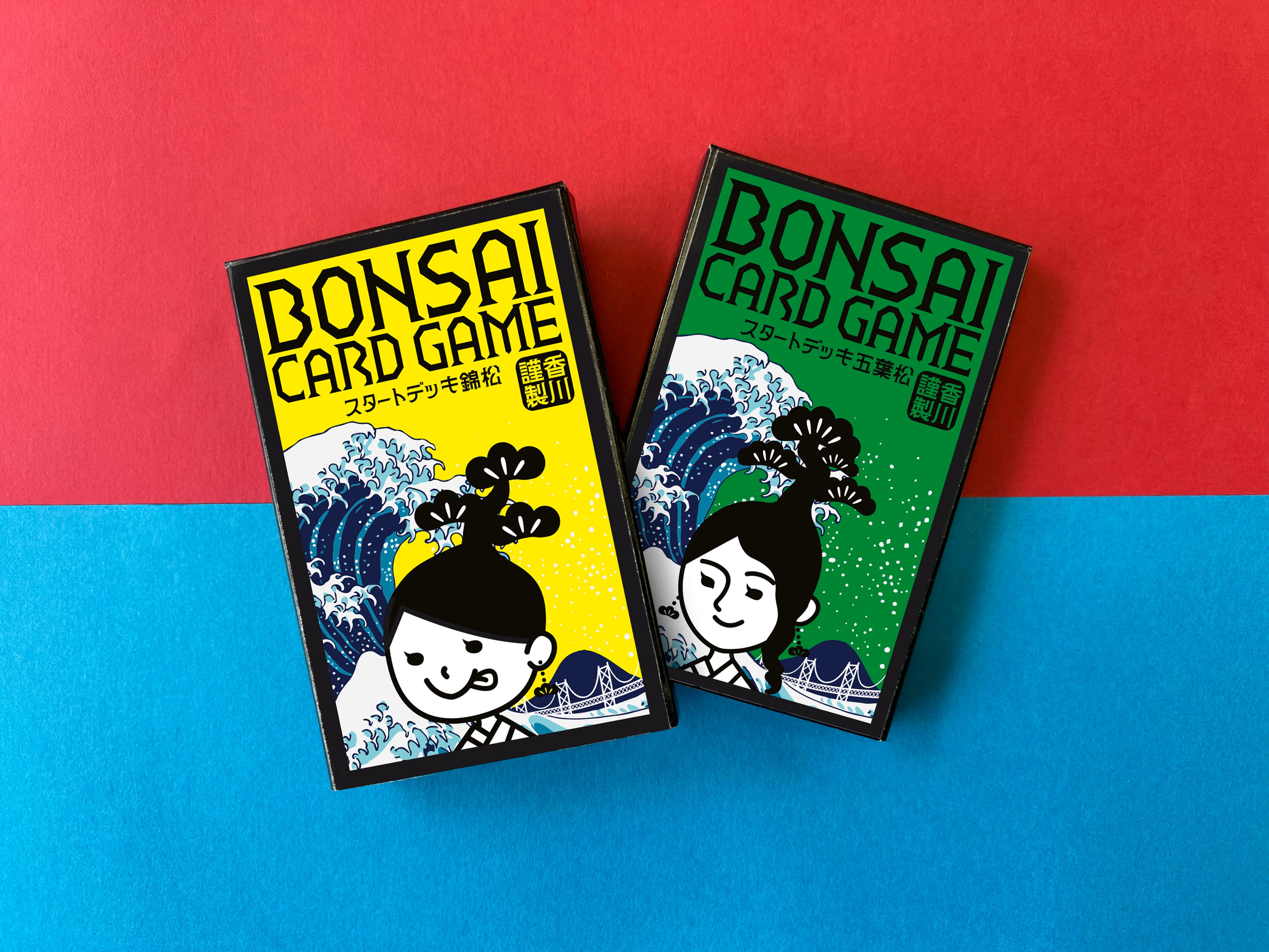 BONSAI CARD GAME スタートデッキ バトルセット（錦松デッキ＆五葉松