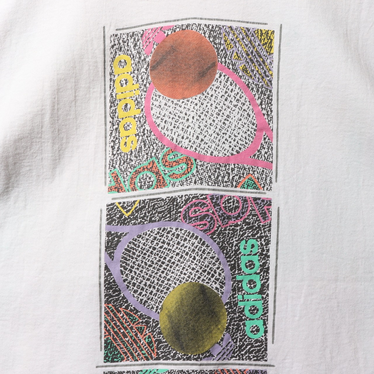 L USA adidas シングルステッチ 90s テニス アディダス Tシャツ atp