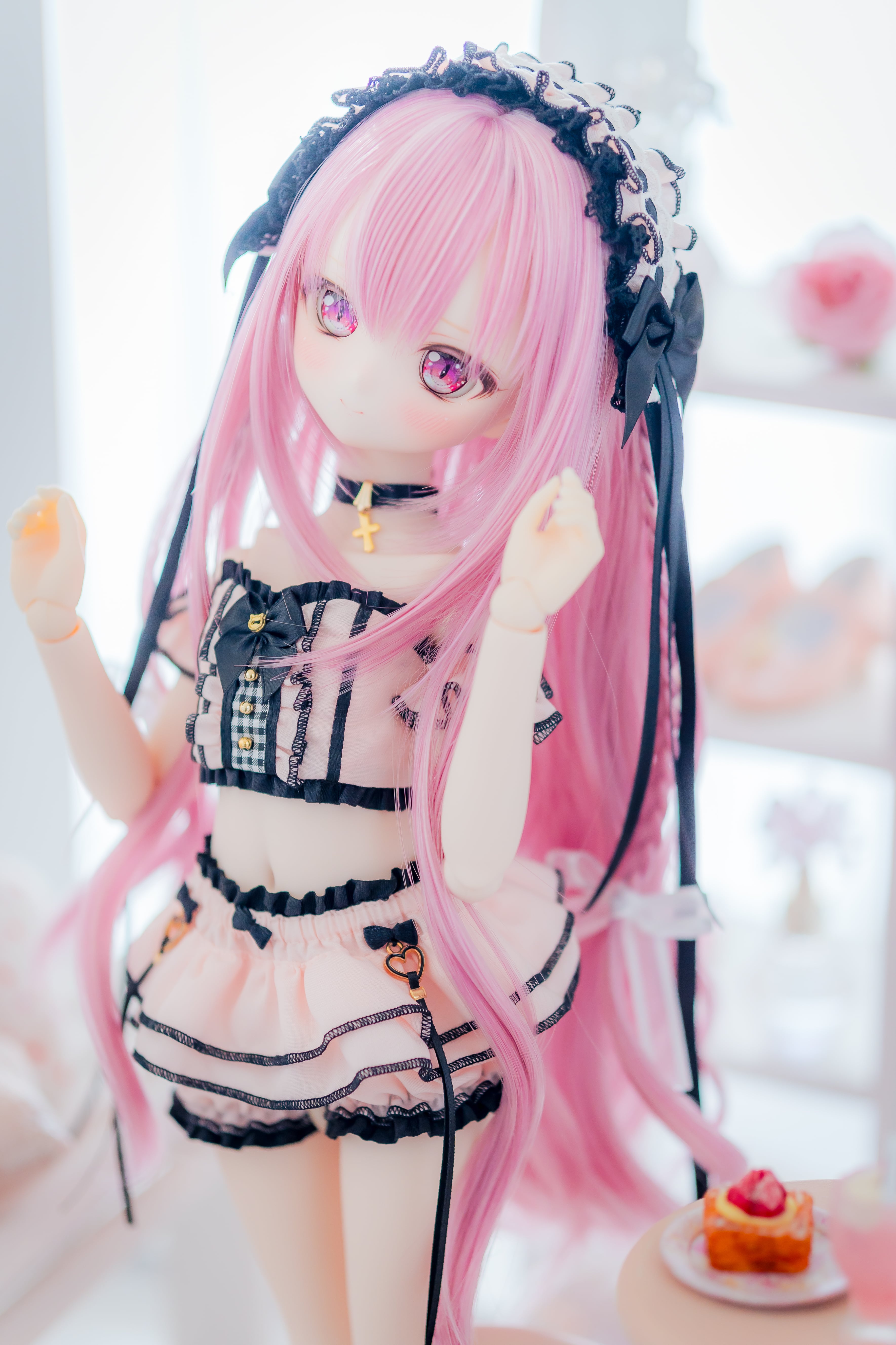 MDD【地雷系ゆめゆめルームウェア（ピンクカラー）】【Jirai-style