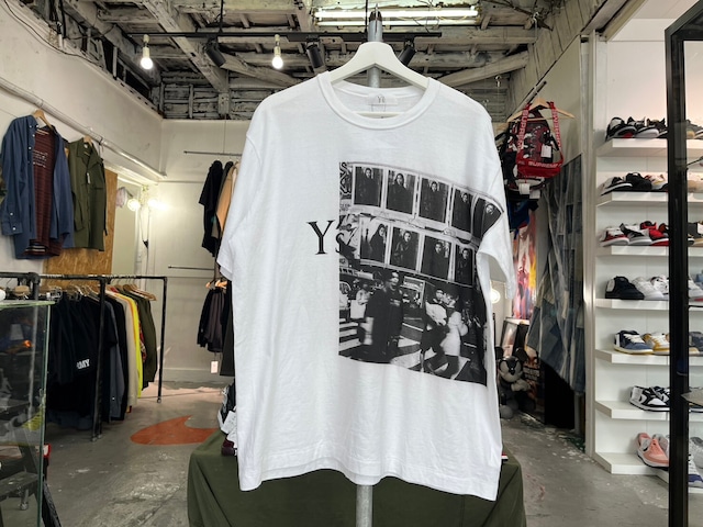 YOHJI YAMAMOTO Y's 1972 - A MOMENT IN Y's WITH MAX VADUKUL TEE WHITE 4 90205