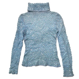 “Little Mermaid” sequins high neck top
