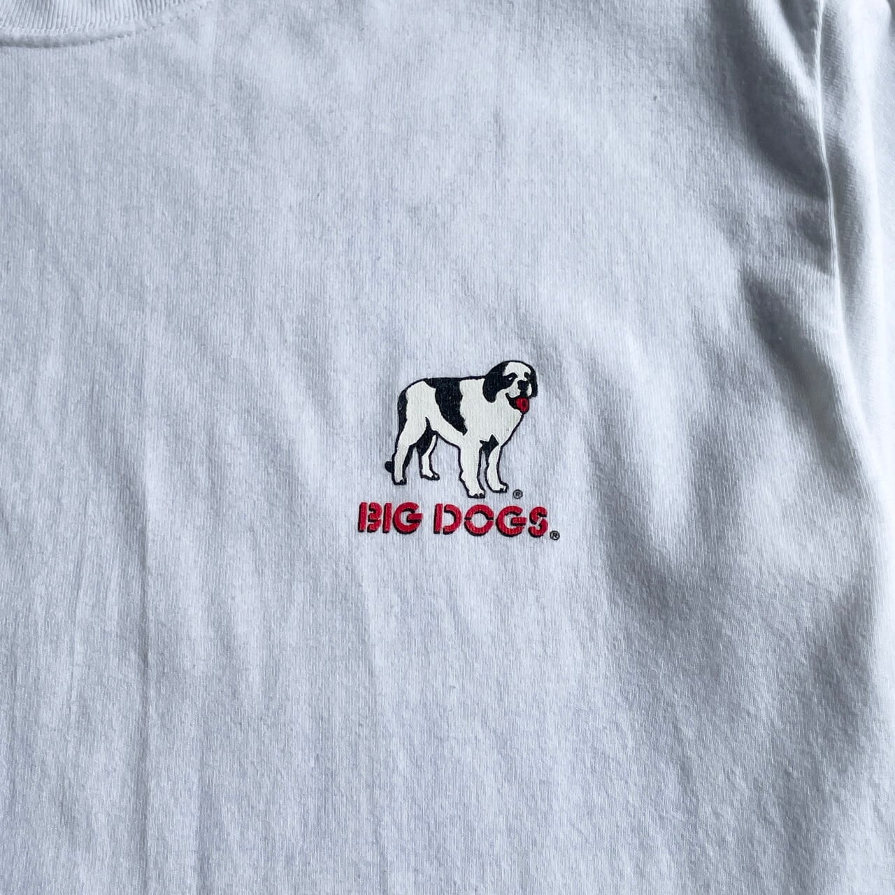年代 BIG DOGS ビッグドッグス アニマル バックプリントTシャツ