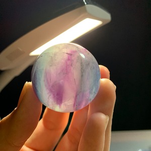 スフィア 03. 美味しそうな色合い フローライト