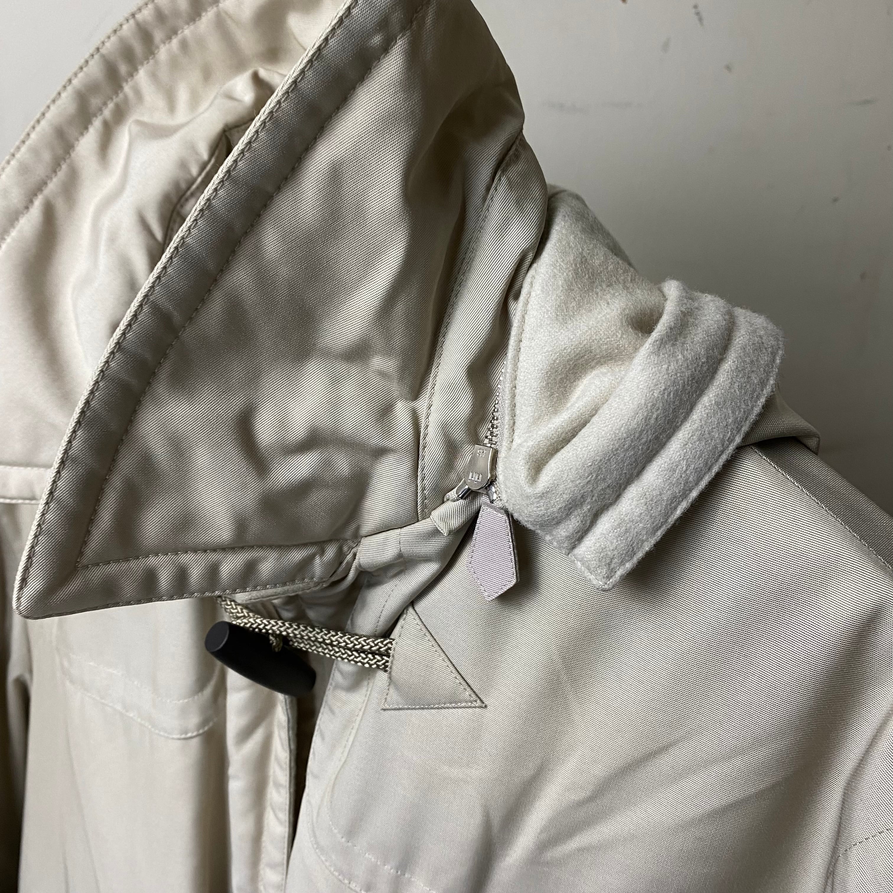 vintage HERMES nylon duffle coat | NOIR ONLINE