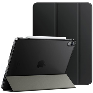 【努力特価】JETech iPad Air 11 インチ M4/M3/M2 (2026/2025/2024) iPad Air 5/4 (2022/2020モデル、10.9インチ)専用 ケース スリムスタンドハードバック ウェイクアップ/オートスリープ機能付き タブレットカバー (ブラック)