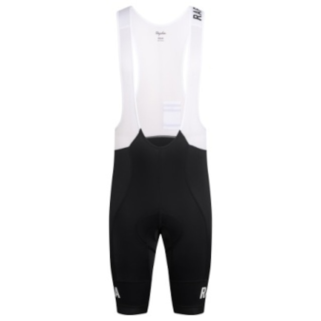 RAPHA   MEN PRO TEAM TRAINING  BIB SHORTS REGULAR BLACK/WHITE