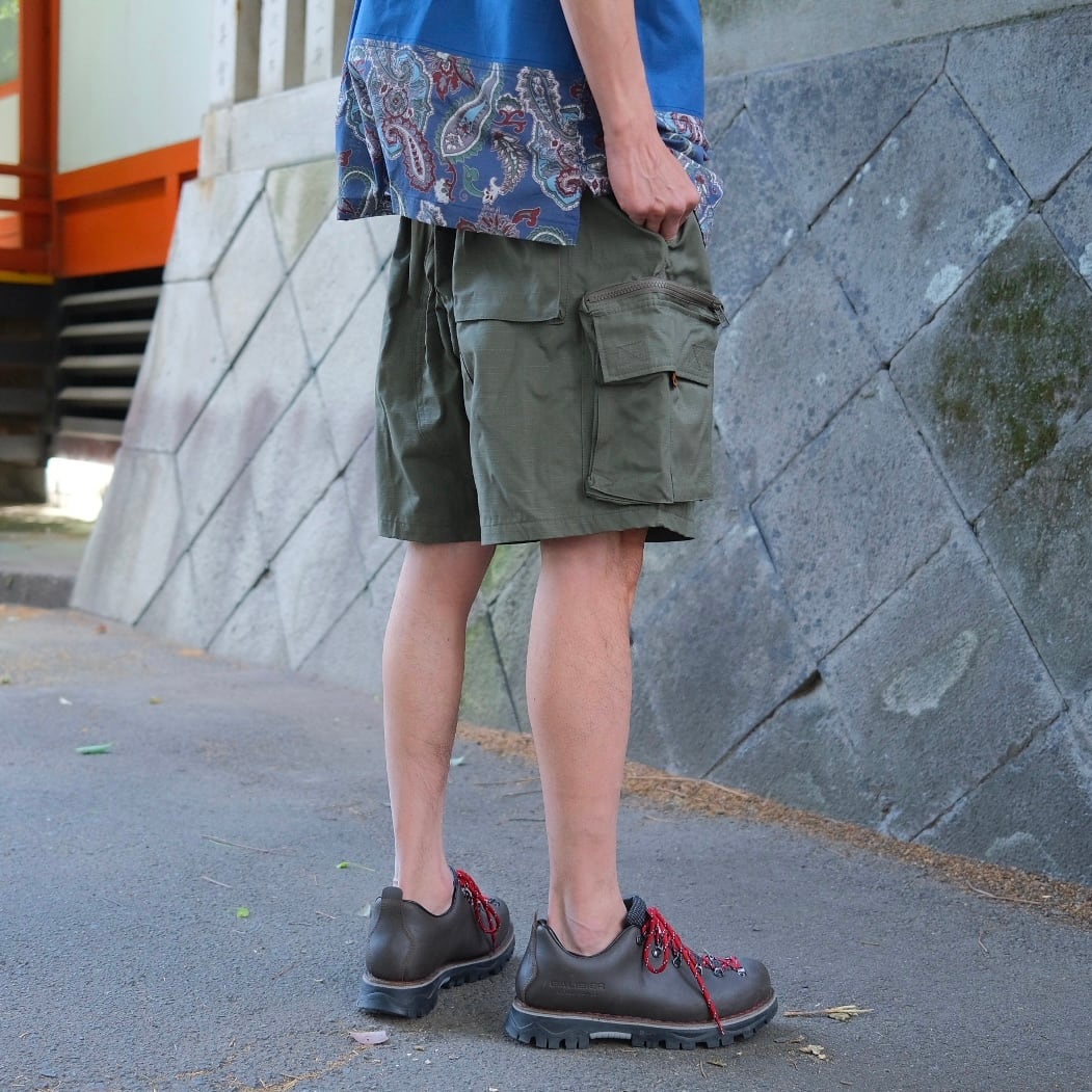 KENNETH FIELD ケネスフィールド ガイドショーツ KENNETH FIELD(ケネスフィールド) /GUIDE SHORTS Ⅱ RIPSTOP-OLIVE-(62