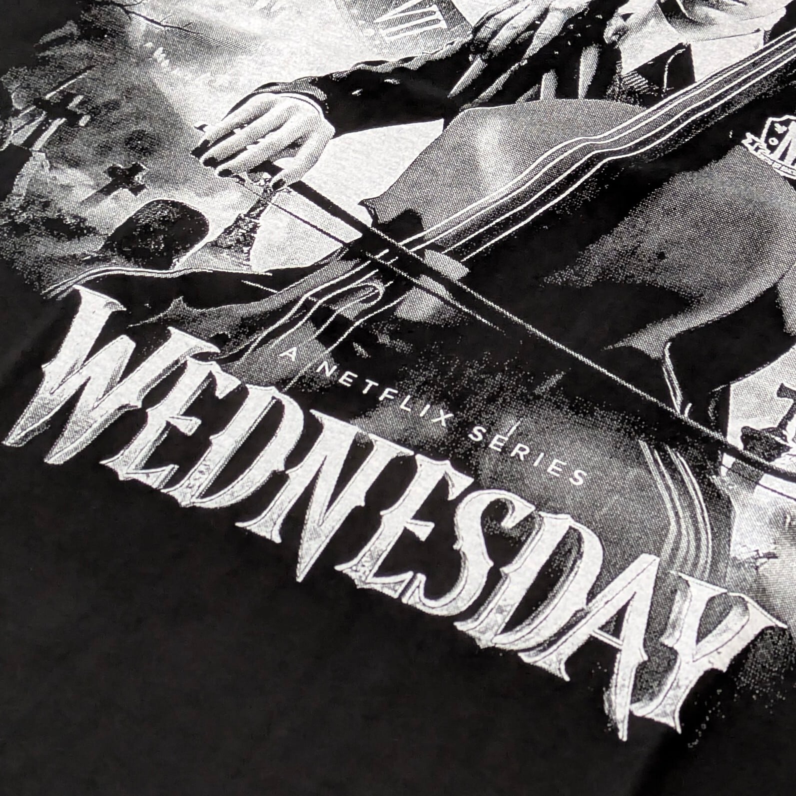 再入荷！【 ウェンズデー( Wednesday チェロ )】Tシャツ / アダムスファミリー〚アメリカン雑貨 アメトイ〛