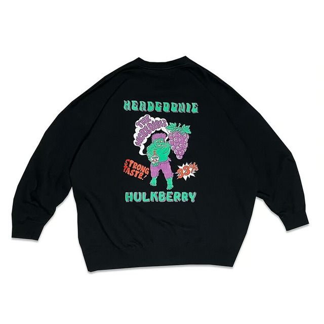 HULKBERRY BIG CREWNECK SWEAT / HEAD GOONIE