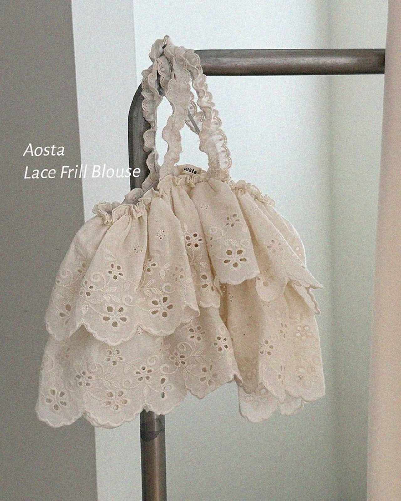 【取寄】Aosta レースカンカンブラウス｜秋服｜韓国子供服｜26/AT