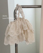 【取寄】Aosta レースカンカンブラウス｜秋服｜韓国子供服｜26/AT