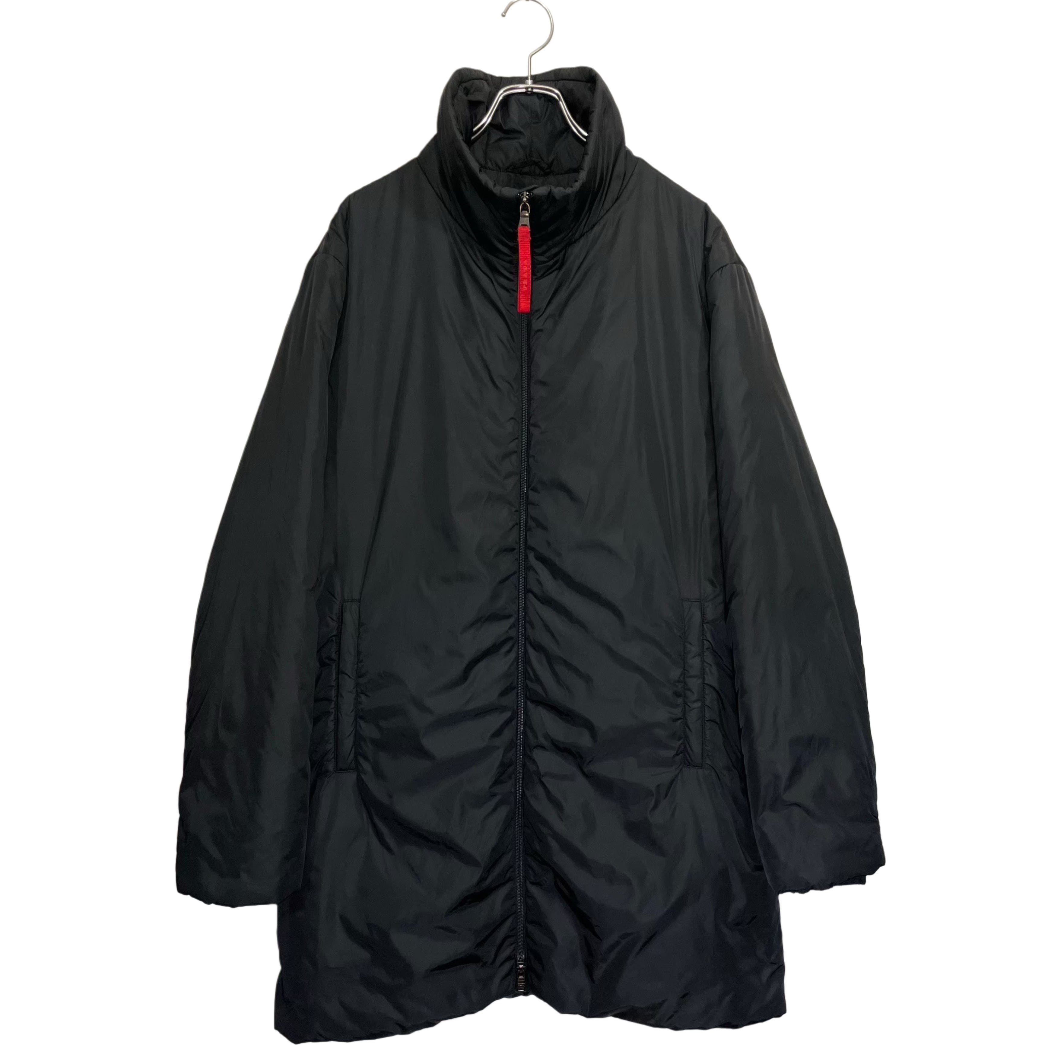 90-00s J-crew black nylon polyester insulated navy nylon lined