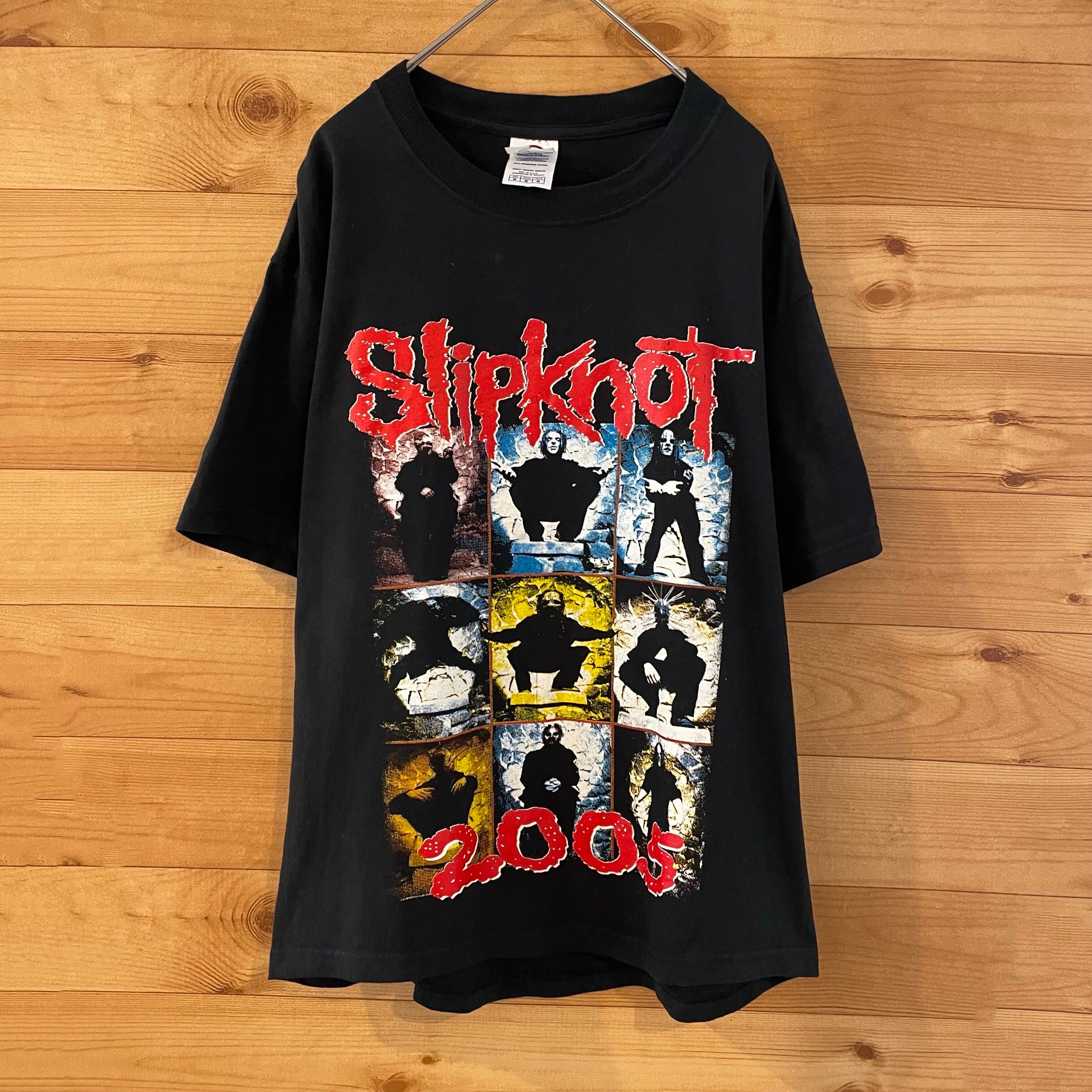 DELTA MAGNUM WHIGHT】Slipknot バンドTシャツ 2005年ツアーt バック ...