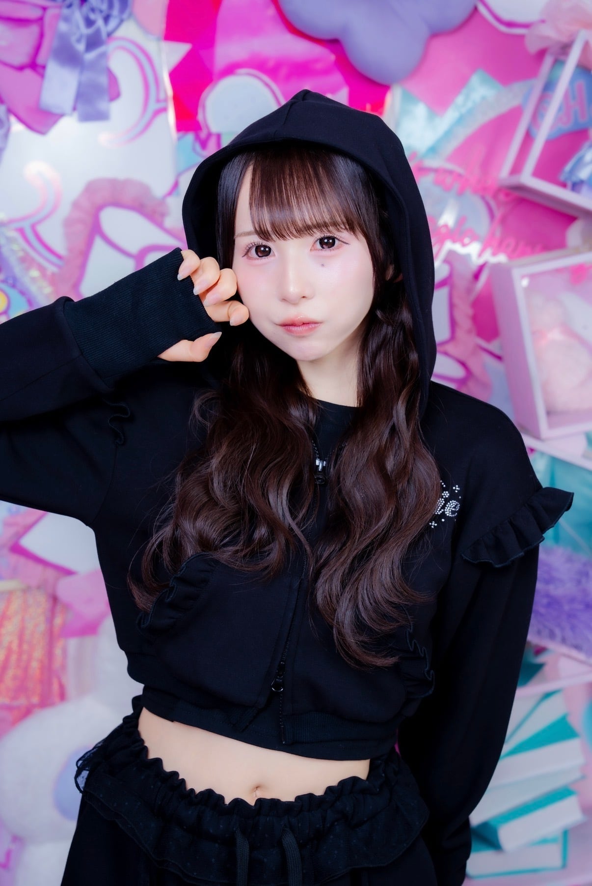 Kitten Frill Zip Hoodie【10月中旬発送】