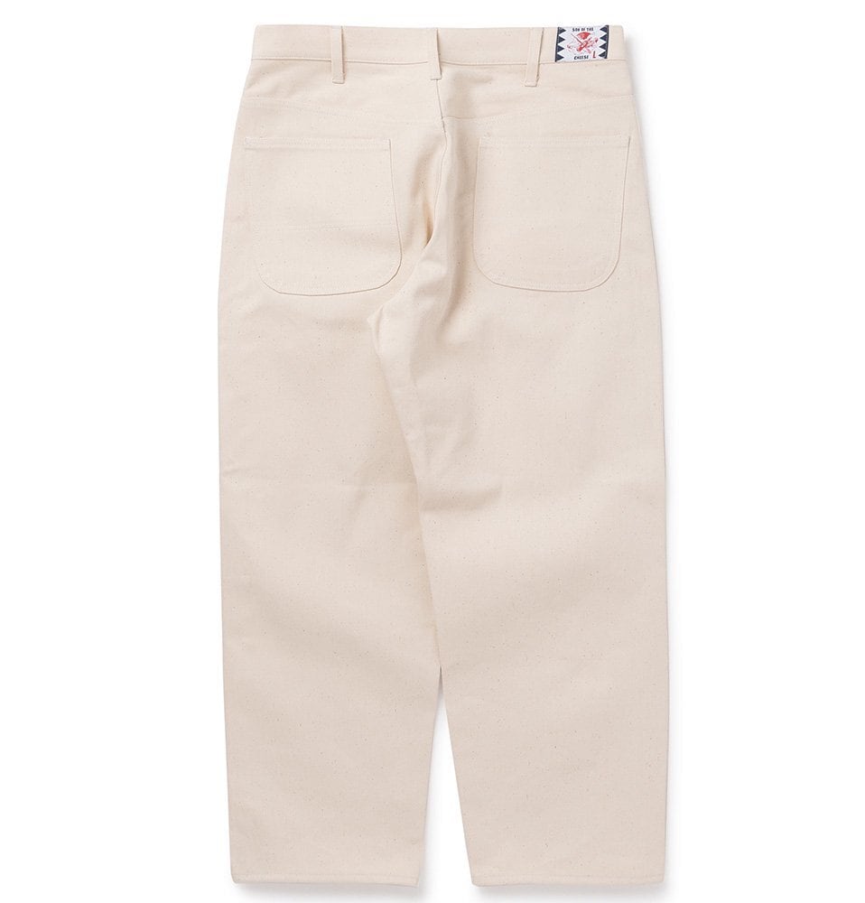 SON OF THE CHEESE サノバチーズ Wide Denim Pants(WHITE) SC2310-PN09 