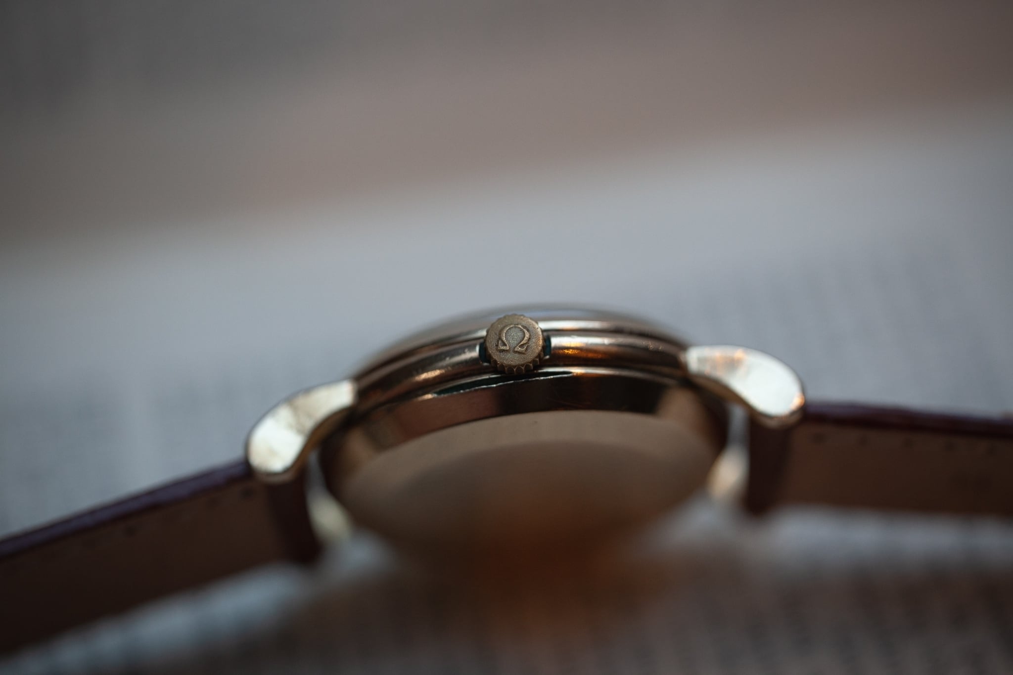 OMEGA】 1950's オメガ ノンネーム ハニカム エイジングダイヤル