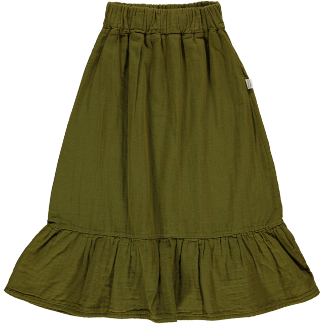 poudre organic /NEMESIE SKIRT_Fir Green(4y,6y,8y)