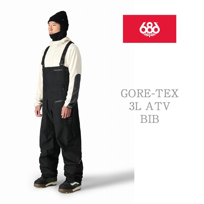 686 six eight six 24/25 Collection『 GORE-TEX 3L ATV BIB 