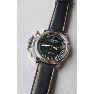 【GRAHAM グラハム】Chronofighter Vintage PULSOMETER  クロノファイターヴィンテージ パルスメーター ブラック 世界限定250本／国内正規品 腕時計