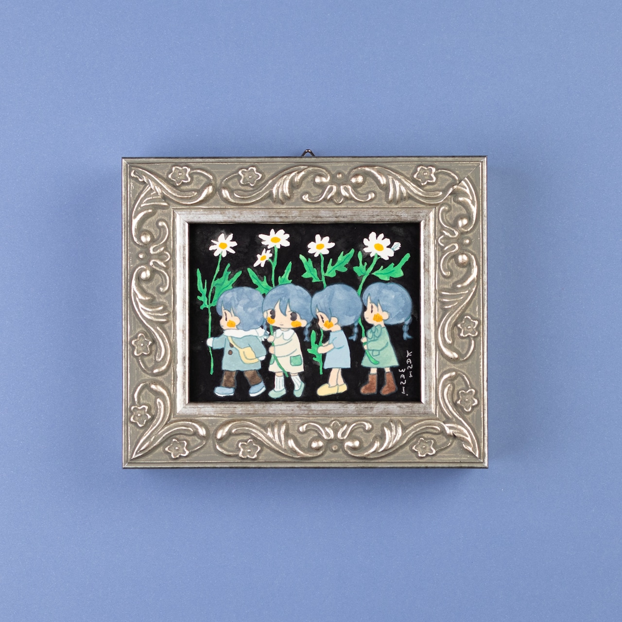 < かにわに > 原画作品「Believe in your peace!」