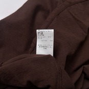 BEAUTY&YOUTH UNITEDARROWS ビューティーアンドユース ノースリーブ カットソー トップス ブラウン 薄手