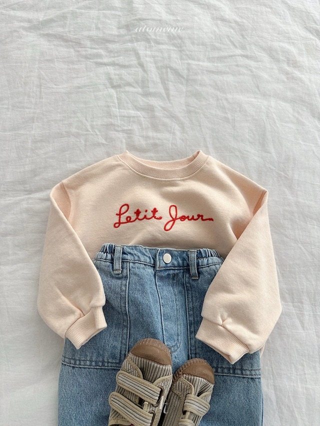 《予約》送料無料【atomeme】Petit Jour Sweatshirt