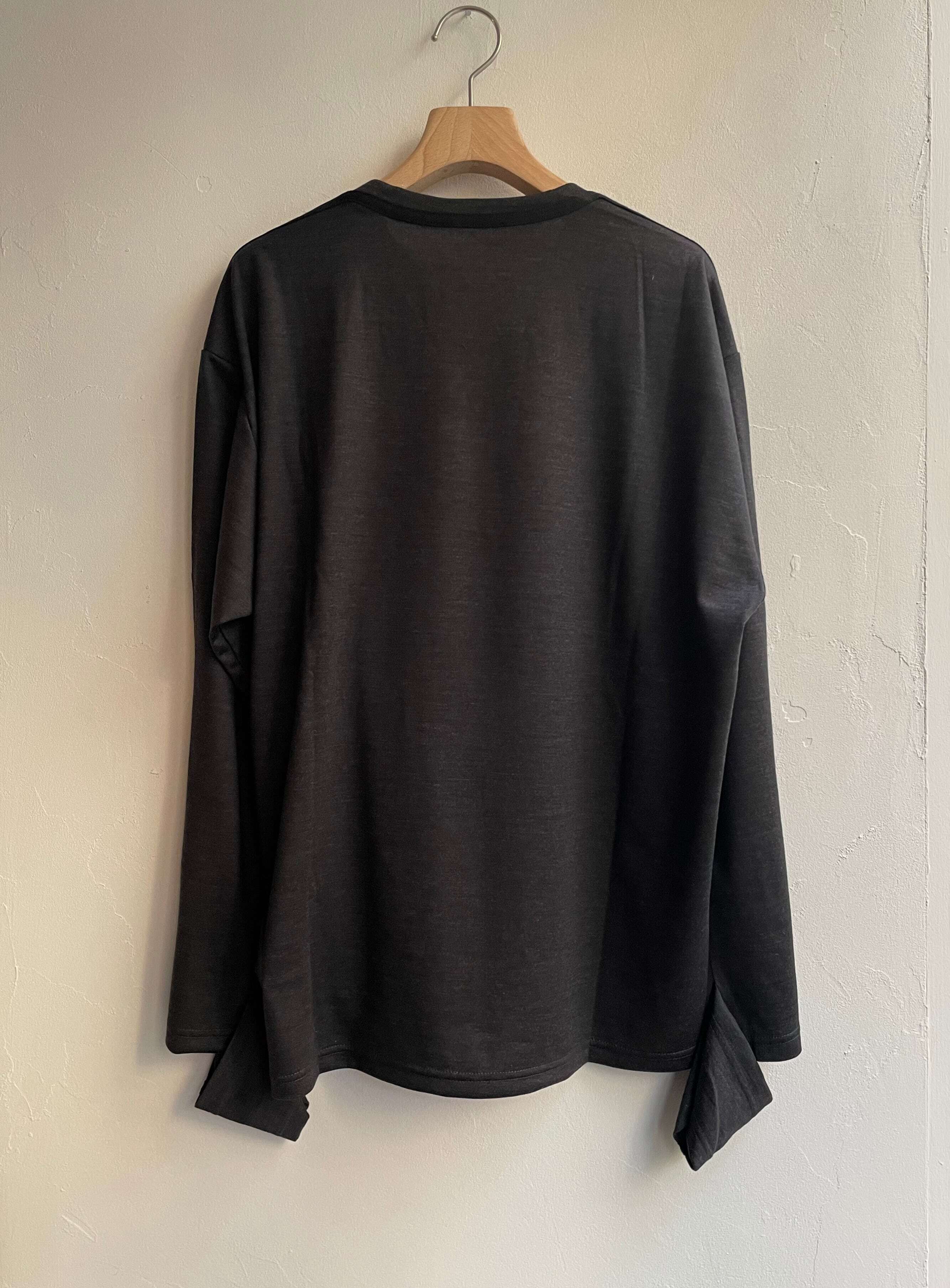BUDO_ Merino Wool Long Cut Sleeve_ブドー BUDO_ Merino Wool Long Cut Sleeve_ブドー BUDO(ブドー) Merino Wool