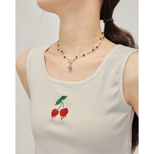 crystal beaded collarbone chain
