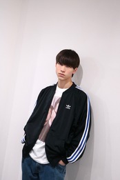 adidas 3 line track jacket