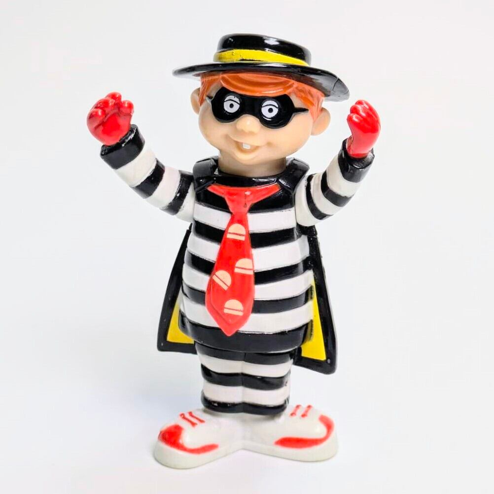 ☆ VINTAGE ☆【 McDonald's ( マクドナルド )】 1993年ハッピーセット『ドナルドとなかまたち』 ハンバーグラー 〚アメリカン雑貨 アメトイ〛