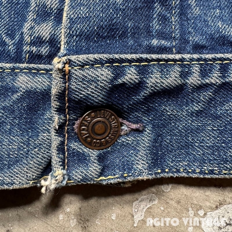 60's~ LEVI'S リーバイス 558 デニムトラッカージャケット 3rd ロング