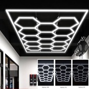 ハニカムLEDライト［調光フレーム付］