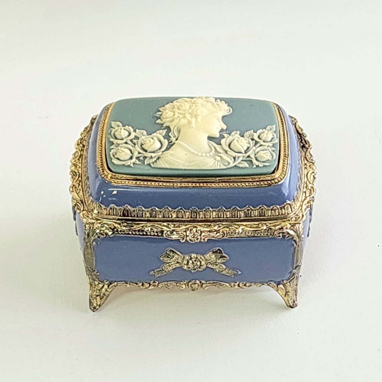 オルゴール付きアクセサリー入れ　　愛のオルゴール オルゴール 小物入れ ジュエリーボックス 宝石箱 【愛の